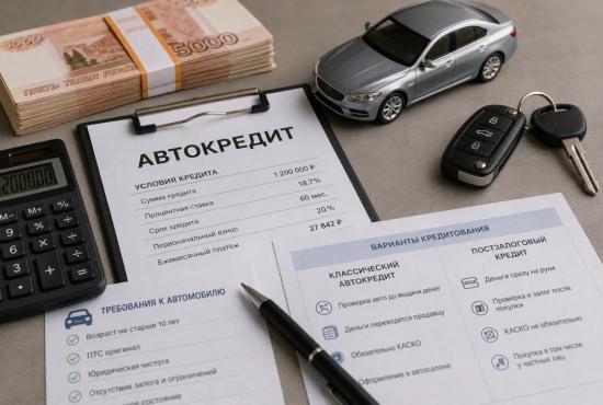 Кредит на автомобиль с пробегом в 2026 году: как банки оценивают риски и выдают деньги