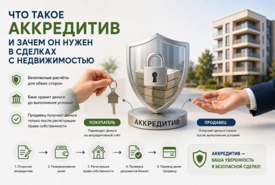 Что такое аккредитив и зачем он нужен в сделках с недвижимостью